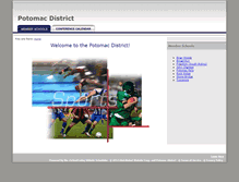 Tablet Screenshot of potomacdistrictva.org